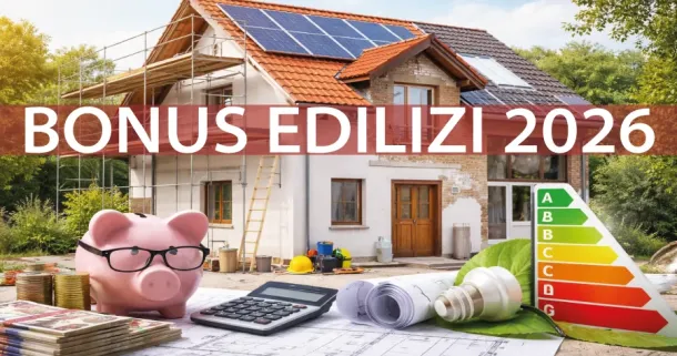 Bonus edilizi 2026 per ristrutturare casa